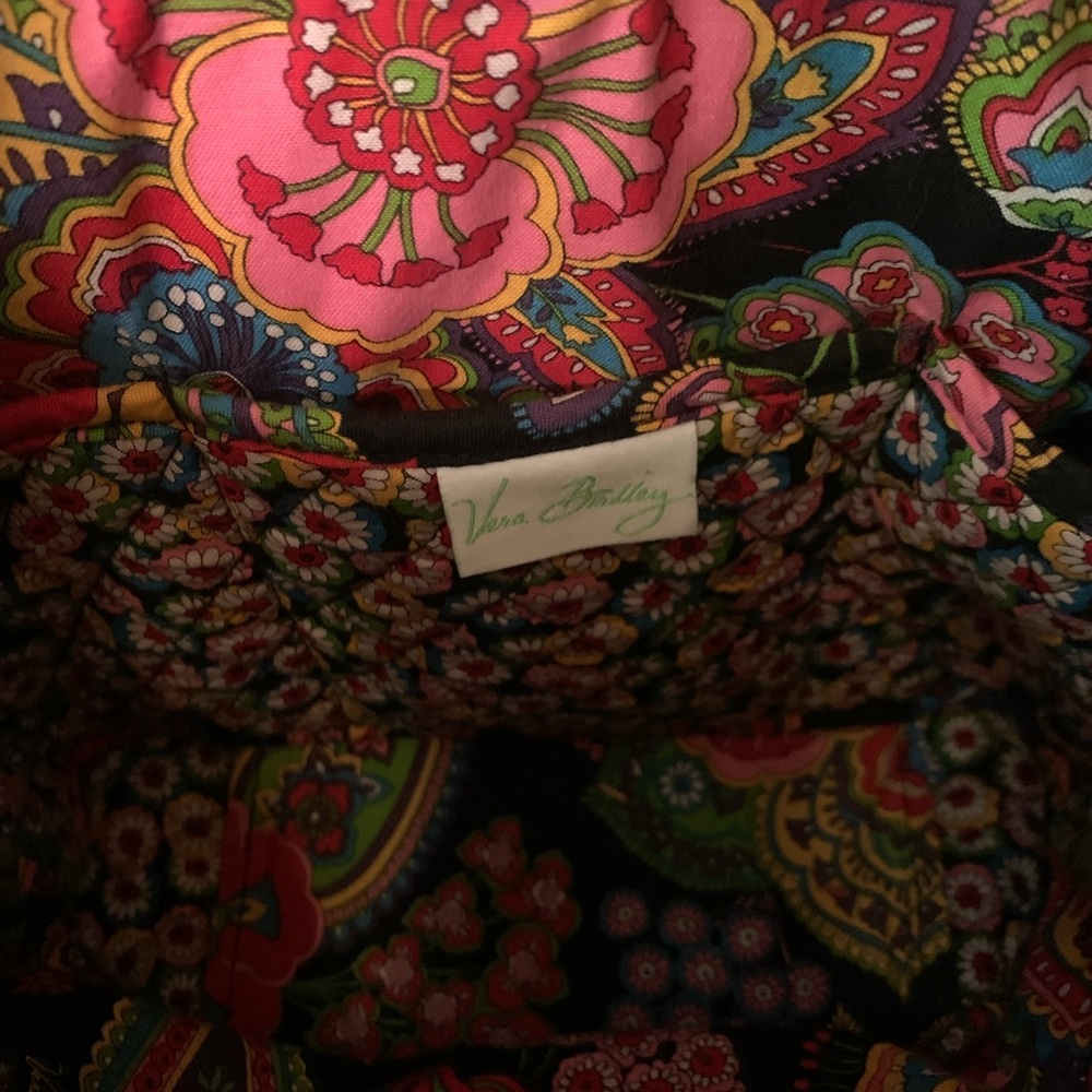 Vera Bradley Pink Paisley & Floral Bag - Picture 2 of 2